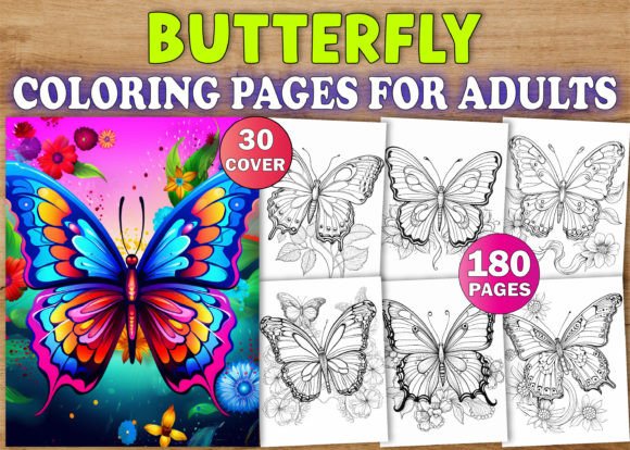 180 Butterfly Coloring Pages for Adults: A Designer’s Review for Branding and Packaging