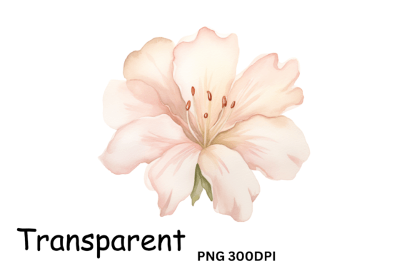 Azalea Flowers Clipart Sublimation for Crafts