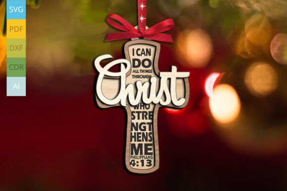 Christ Cross Christmas Holy Sacred SVG: Winter Amp Design Review