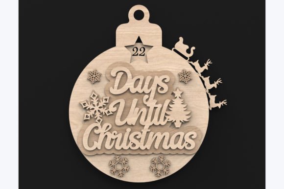 Christmas Countdown Bauble Laser Svg: A Winter Amp Design Review