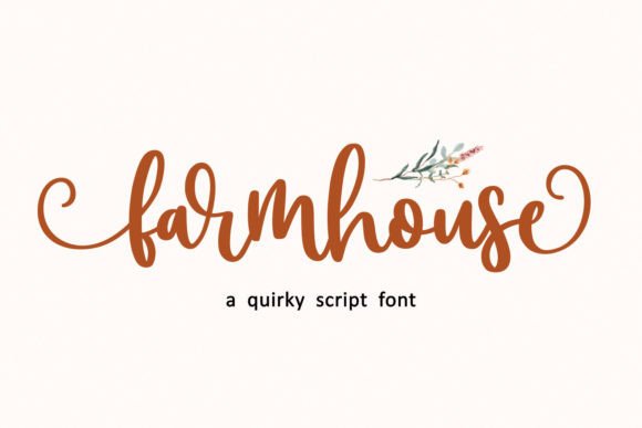 Farmhouse Script Amp Design Asset Review for Real Crafting Projects