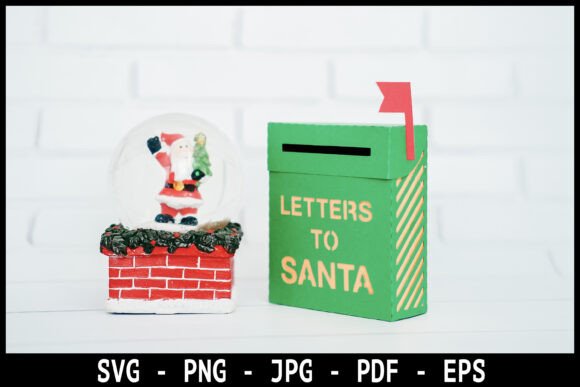 Letters to Santa Mailbox SVG: A Festive Design Asset for Holiday Projects
