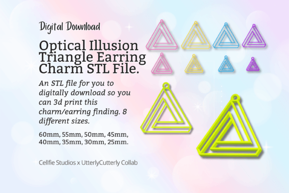 Optical Illusion Triangle Earring Charm: A Practical Review for Tools Creators