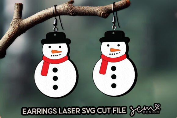 Reviewing Christmas Snowman Earrings Laser SVG, Cu for Winter Amp Blog Graphics