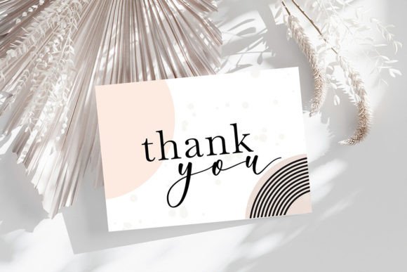 Thank You Card Template, Editable: A Designer’s Review for Print Templates