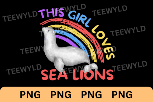 This Girl Loves Sea Lions Seal PNG: A Playful Embroidery Design for the Right Projects