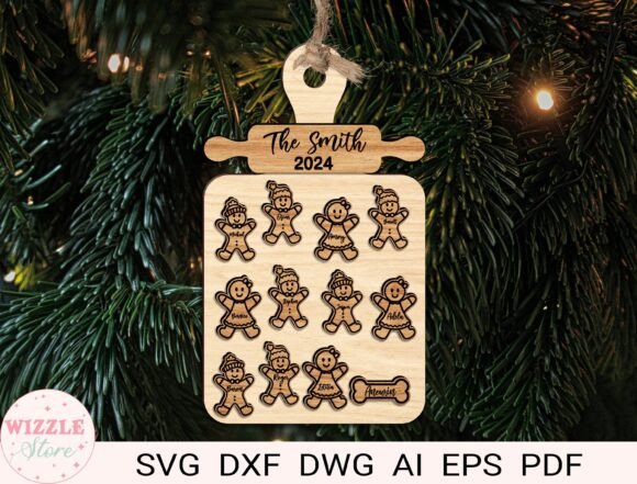 Unique Family Christmas Ornament 2024: A Winter Amp Visual Asset Review